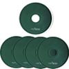 4 Fruit Leather Silicone Dehydrator Sheets with EDGES - NON-Toxic for Nesco Round Dehydrators Lip Mold Hold Batter Liquids Fruit Roll Up Fruit Leather Circle ReUsable Flexible Non Stick view 1