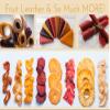 4 Fruit Leather Silicone Dehydrator Sheets with EDGES - NON-Toxic for Nesco Round Dehydrators Lip Mold Hold Batter Liquids Fruit Roll Up Fruit Leather Circle ReUsable Flexible Non Stick view 2