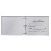 LifeSong Milestones Personalized 10th Wedding Anniversary Guest Book for Couple - Husband and Wife 10 Years of Marriage Celebration, Wooden Grey Signature Registry Guest Book (Grey) view 2