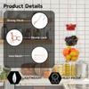 IBERG 3 Tier Hanging Fruit Basket, Metal Hanging Baskets for Kitchen, Bathroom & Pantry Storage Organizer (Copper) view 3