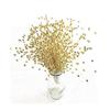 100 Pcs Artificial Pearl 4mm Handmade Bead Strands for DIY Craft Bouquet Decoration Garland Christmas Wedding Party and Home Decoration (Gold) view 3