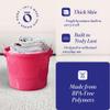 HOMZ 2-Pack Utility Tub, Large Plastic Storage Bucket with Rope Handles, 18 Gallon, Pink - Portable Indoor and Outdoor Buckets for Kitchen, Laundry, Garden, Bathroom, and Garage Organization view 3