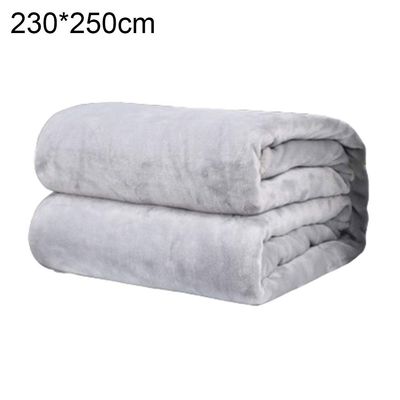 Mggsndi Polyester Solid Color Blanket Sleep Cover Rug Bedding - Ultra Soft, Plush, Fluffy, Warm, Cozy - Perfect for Bed, Sofa, Bedroom - Provides Comfort and Warmth for Years Silver Grey 150200cm