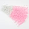 Teppylony 100 Pcs Artificial Pearl 4mm Handmade Bead Strands for DIY Craft Bouquet Decoration Garland Christmas Wedding Party and Home Decoration (Pink) view 2