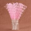 Teppylony 100 Pcs Artificial Pearl 4mm Handmade Bead Strands for DIY Craft Bouquet Decoration Garland Christmas Wedding Party and Home Decoration (Pink) view 3