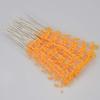 100pcs 4MM Faux Pearls Bridal Wedding Bouquet Party ABS Pearl String Beads Decor Christmas Garland (Orange) view 2
