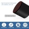 Set of 4 Lift Furniture Risers Solid Steel Bed Risers,Self-Adhesive Furniture Couch Sofa Chair Table Risers Round, Adds Height to Heavy Furniture or Beds, Supports 500kg (60x52mm,Black) view 4