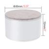 Set of 4 Lift Furniture Risers Solid Steel Bed Risers,Self-Adhesive Furniture Couch Sofa Chair Table Risers Round, Adds Height to Heavy Furniture or Beds, Supports 500kg (80x52mm,White) view 2