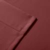 ChadMade Fire Resistant Flame Retardant Thermal Insulated Curtain Drapery Panel Pinch Pleat, Merlot 72" W x 96" L for Home, Office, Hotel, School, Cinema and Hospital (1 Panel) view 3