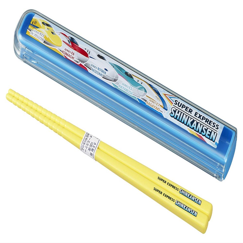 OSK HS-11 Chopsticks for Bento Cutlery Shinkansen Line Drawer Lid Chopsticks Box Set Made in Japan