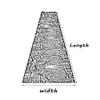 Hallway Runner Rugs Non Slip Freely Cut Carpet Door Entrance Mats, Heavy Duty Washable Kitchen Living Room Hall Area Rugs, Custom Length ALGFree (Color : A, Size : 0.8x1m) view 2
