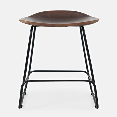 Jofran Nature's Edge Backless Counter Height Barstool, Slate