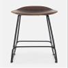 Jofran Nature's Edge Backless Counter Height Barstool, Slate view 1