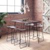 Jofran Nature's Edge Backless Counter Height Barstool, Slate view 2