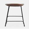 Jofran Nature's Edge Backless Counter Height Barstool, Slate view 4