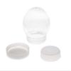 Creative Hobbies Pack of 6 (100mm) 4 Inch DIY Snow Globe Water Globe - Clear Plastic with Screw Off Cap | Perfect for DIY Crafts and Customization view 3