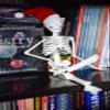 hBARSCI Dead Elf in The Lab - 17" Miniature Skeleton, Santa Hat & Christmas Coal for Scientist, Tech, Manager Teacher view 4