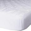AB Lifestyles RV 30x72 Bunk Quilted Mattress Pad Cover Fitted Sheet Style Made in The USA White view 3