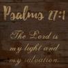 Posterazzi PDXSLBSQ253BLARGE Psalms 27-1 Photo Print, 24 x 24, Multi view 1