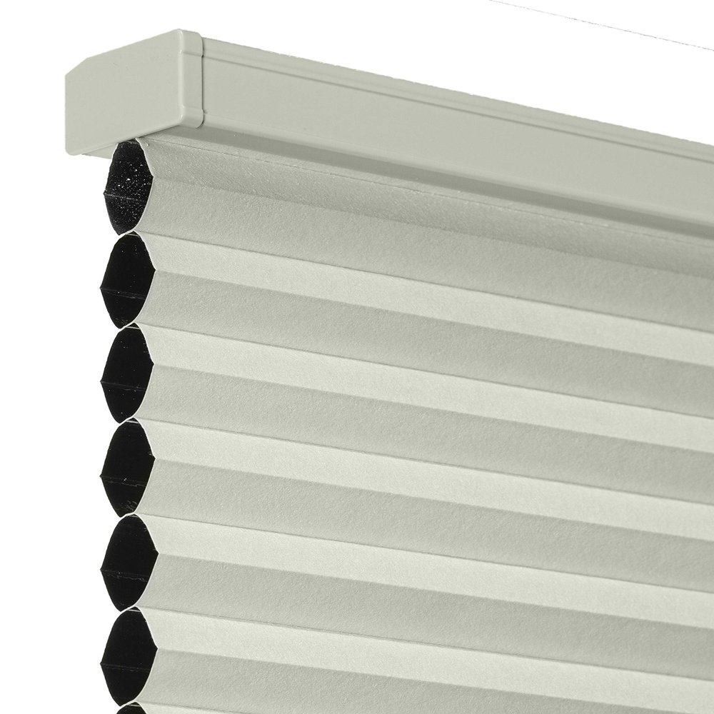 CHICOLOGY Custom Cordless Cellular Shades, Premium & Blackout Window Treatments All Rooms/Bedroom/Nursery/Office & More:24.5W X 48H, White Dove