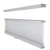 Custom Cordless Cellular Shades, Gray Sheen (Privacy & Light Filtering) Inside Mount,W:46" xH:48" view 1