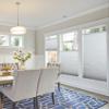 Custom Cordless Cellular Shades, Gray Sheen (Privacy & Light Filtering) Inside Mount,W:46" xH:48" view 2
