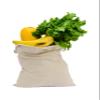 Eco Green Textiles (12 x 20 inches)  Natural Cotton Reusable Produce Muslin Bags  Multipurpose Drawstring Storage Pouch for Everyday Use (Pack of 25) view 3