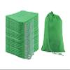 Eco Green Textiles (16 x 20 inches)  Green Cotton Reusable Produce Muslin Bags  Multipurpose Drawstring Storage Pouch for Everyday Use (Pack of 25) view 2