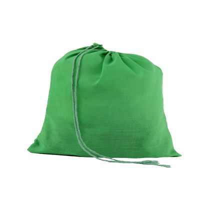 Eco Green Textiles (12 x 18 inches)  Green Cotton Reusable Produce Muslin Bags  Multipurpose Drawstring Storage Pouch for Everyday Use (Pack of 25))
