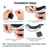 Loradar Retractable Cable Lock with Cable Tether Safety Strap, Wire Rope Safety Lock for Earphone and All Kinds of Exhibits Such As Glasses, Shoes, Key Box, Jewelry, Watches-2 Pack view 4