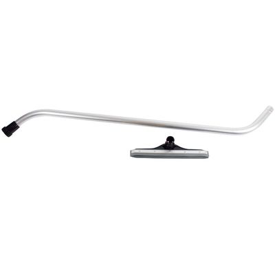 Cen-Tec Systems 94896 Wet/Dry Squeegee Vacuum Attachment with 1-Piece S-Wand, Aluminum
