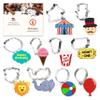 Circus Birthday Cookie Cutter 10 Pc Set - Tent, Ringmaster, Ball, Lion Face, Elephant Face, Ticket Plaque, Ferris Wheel, Ice Cream Cone, Popcorn, Fancy Plaque Cookie Cutters from Tin Plated Steel view 1