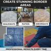 Concrete Stamps Mats Decorative Concrete Ashlar Slate Stone Mat 24" x24 Durable Polyurethane, Rigid Form for Driveways and Patios Made in USA (SM 3005/2) view 3