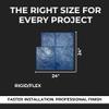 Concrete Stamps Mats Decorative Concrete Ashlar Slate Stone Mat 24" x24 Durable Polyurethane, Rigid Form for Driveways and Patios Made in USA (SM 3005/2) view 4