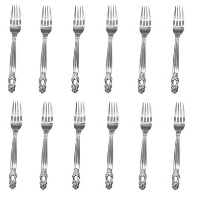 Towle Stockholm 18/10 Stainless Steel Dinner Fork (Set of Twelve)