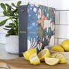 Jot & Mark 8.5" x 9.5" 3 Ring Recipe Binder with 50 Matching 4x6 inch Recipe Cards, 25 Top & Bottom Binder Sleeve Sheet Protector, 5 Full-Page Undivided Sleeves, 6 Sturdy Divider Tabs, Garden Floral view 2