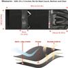 5 Pockets TV Remote Control Holder Couch Sofa Tray Armrest Organiser Oxford Chair Couch Caddy Sofa Armrest Bag Bedside Storage Hanging Organiser for Magazine Books Snack Mobile DVD Cellphone (PU-B) view 4