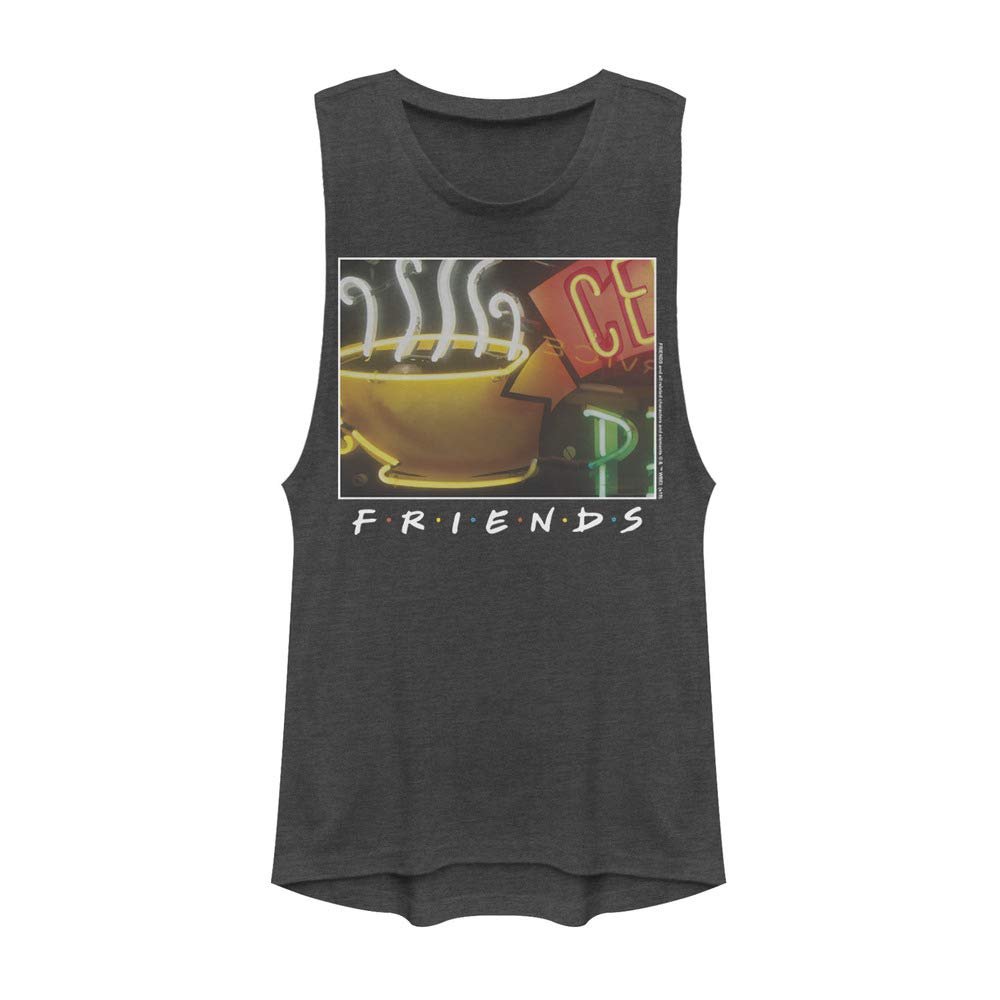 Friends Framed Central Perk Coffee Sign Festival Muscle Tank