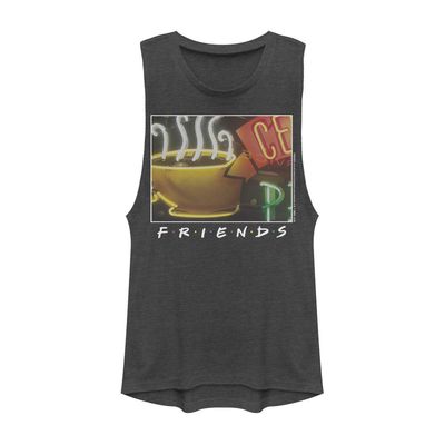FRIENDS Framed Central Perk Coffee Sign Festival Muscle Tank