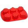 ONLYKXY 1 Piece Pumpkin Leaf Silicone Molds for Cookery, Cake Ice Cream Chocolate Jello Soap Mold, Baking Molds Silicone Leaves Shape Mold, Random Color view 1