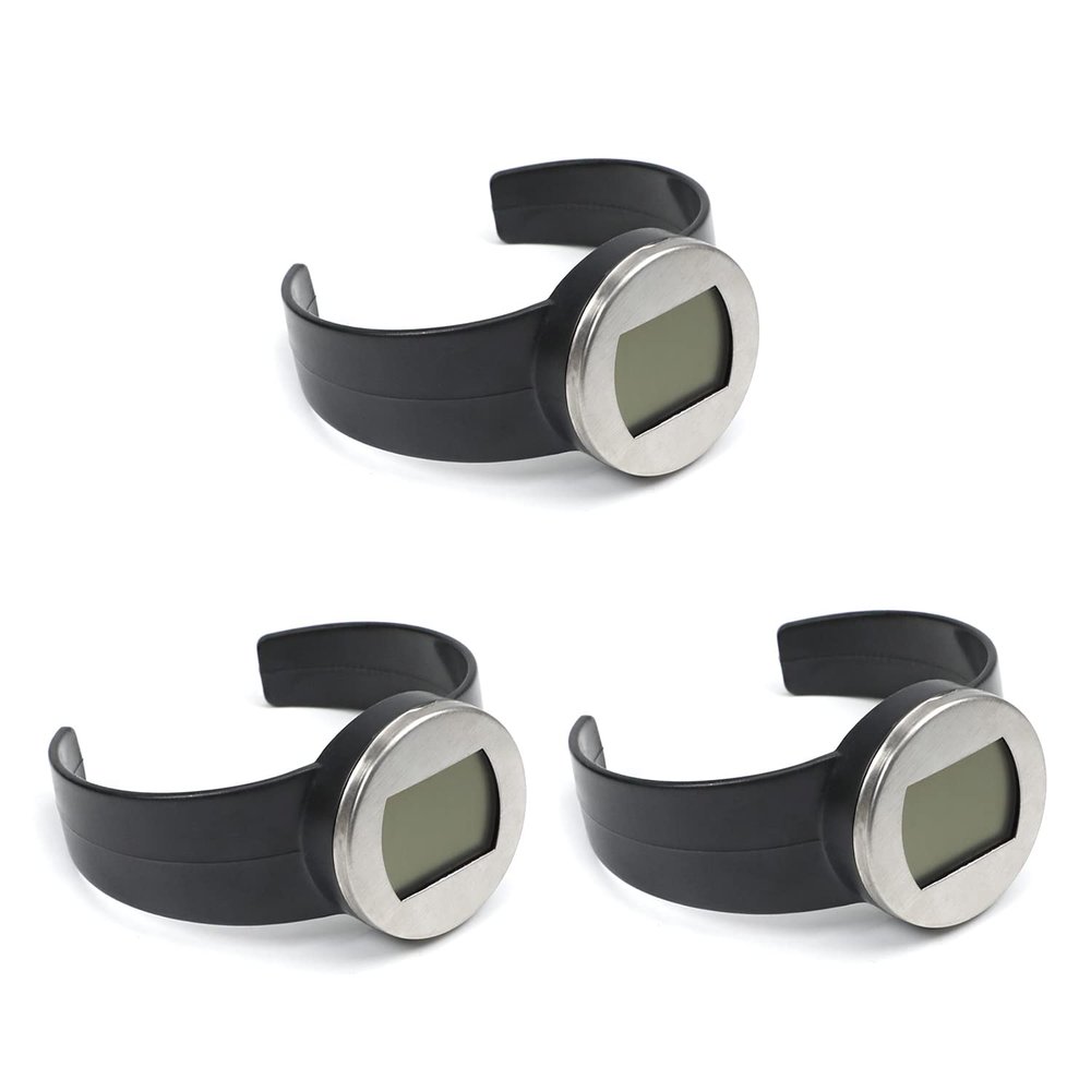 Othmro 3Pcs Digital Meat Thermometer Candy Cooking Thermometer, Instant Read Kitchen Cooking Thermometerfor BBQ Grill, Oil, Milk, Bath Water, Deep Fry, Candle Temperature -9 - 701