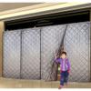 Thermal Insulated Door Curtain Perforated Soundproof Door Heavy/Waterproof/Windproof Winter Warm with Hook and Accessories Porch Entrance Cover, 38 Sizes Lsxiao view 4