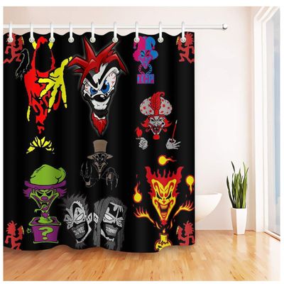 CGUGH 60 x 72 inch Art Style Shower Curtain with Hooks