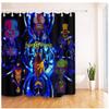 CGUGH 36 x 72 inch Art Style Shower Curtain with Hooks view 1