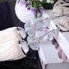 1 Pair Luxurious Crystal Beaded Curtain Tiebacks Creative Curtain Buckle Drapery Curtain Tassel Rope Tiebacks Curtain Holdbacks (Beige) view 1