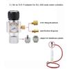 AUNMAS Mini CO2 Gas Regulator Carbonation Soda Water Pressure Reducing PipeThread Valve Adapter Homebrew DIY Accessory for Home view 3