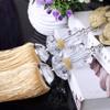1 Pair Luxurious Crystal Beaded Curtain Tiebacks Creative Curtain Buckle Drapery Curtain Tassel Rope Tiebacks Curtain Holdbacks (Golden) view 1