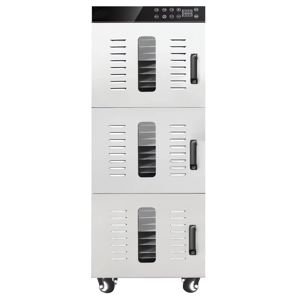 TECHTONGDA 30 Layers Commercial Food Dehydrator Dryer 304 Stainless Steel Air Dry Machine Fruit Vegetable Pet Meat