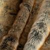 BATTILO HOME Large Brown Faux Fur Throw Blanket for Bed, Fall Fur Blanket and Throws, 60 x 80 Inches Super Soft Fuzzy Thick Warm Blankets for Couch, Reversible to Plush Velvet view 3
