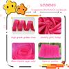 MYMM 3FT(36 * 31 in) Rose red Tulle Tutu Table Skirt, Wedding Bridesmaid, Baby Party Skirt, Rectangle Or Round Decorative Table Decoration, Fashion Deluxe Romantic Birthday Party Shower(Wave) view 3